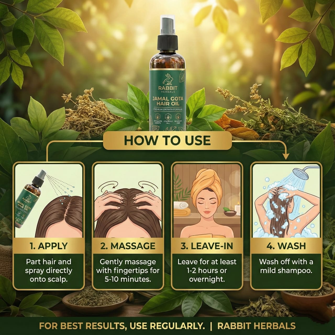 Jamalgota advance hair growth Oil – 100% Stronger, Healthier Growth