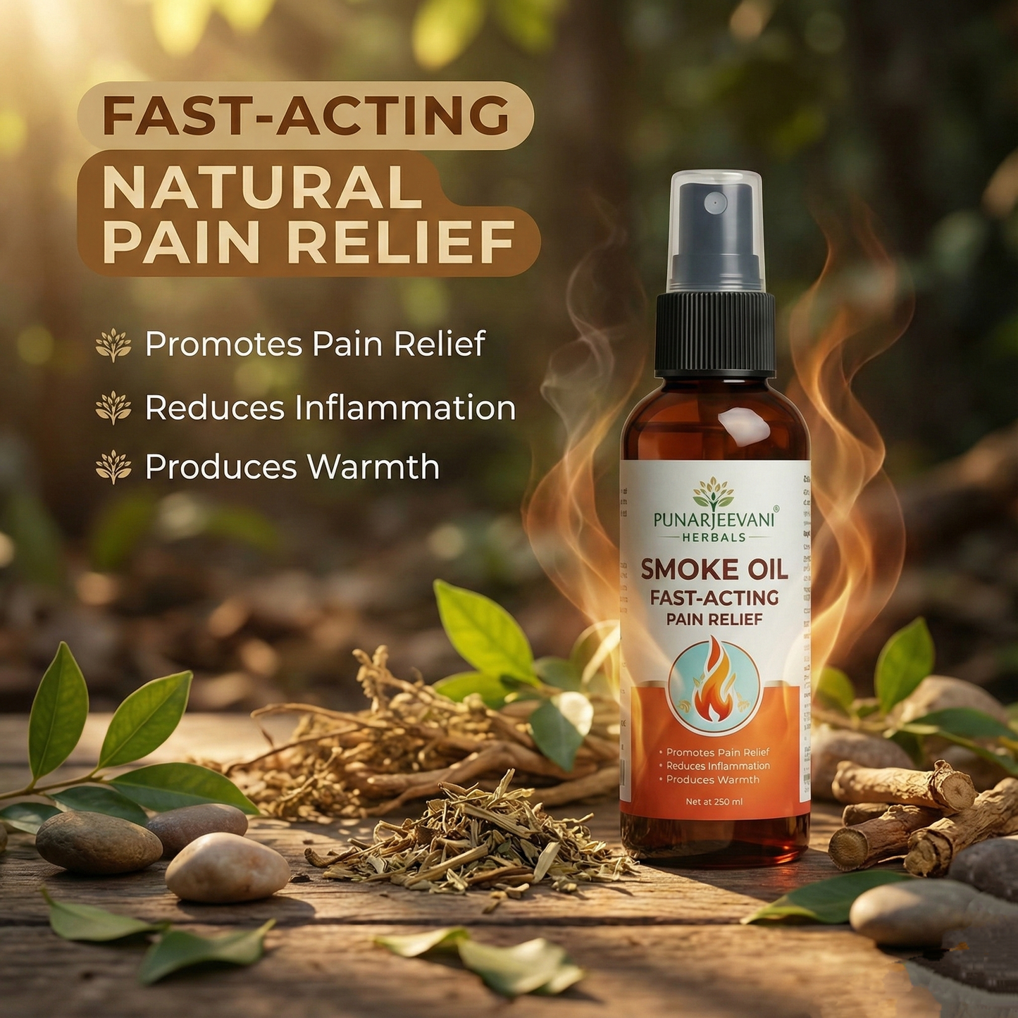 Fast Acting Smoke Oil- Modern Pain Relief Oil
