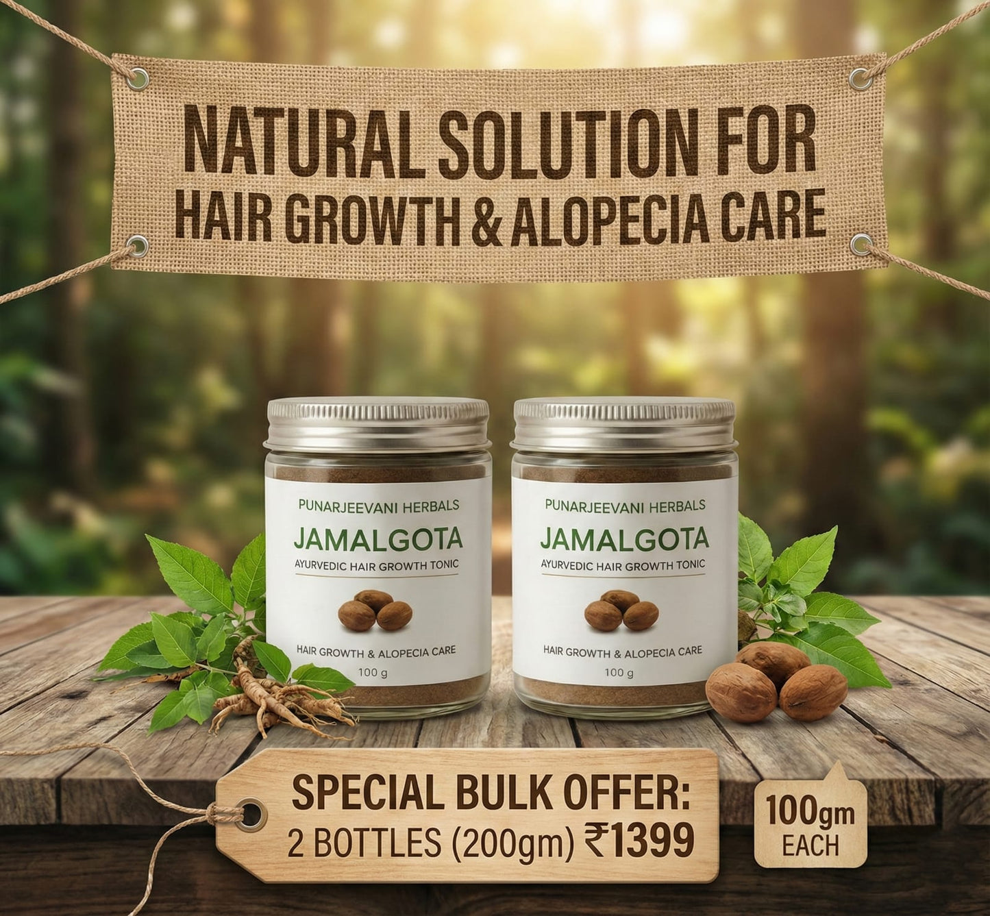 Jamalgota Ayurvedic Hair Growth Tonic