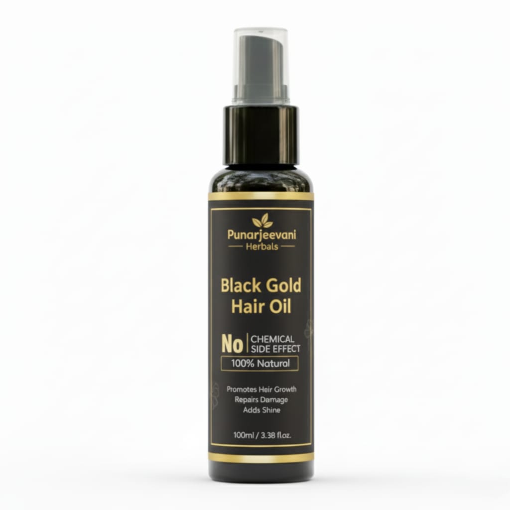 Black Gold Hair Oil-100% Effective Hair Oil